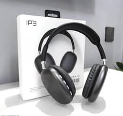 black long lasting battery with fast charge 9 headphone