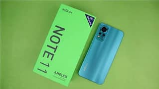 Infinix Note 11 with Box and charger