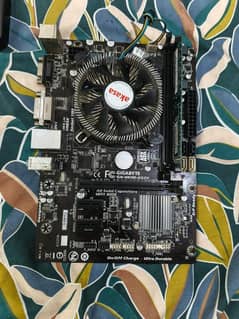 faulty gigabyte h81+i5 4570+2gbram