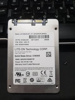 LITE-ON SSD Hard Disk - 256GB