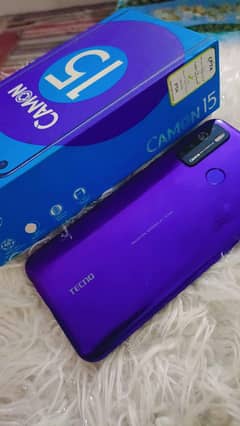 Tecno Camon 15 With Box