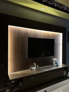 Modern Media Wall for home decor