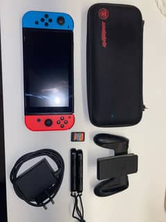Nitendo Switch 2 Limited Edition OLED Neon Blue & Red  Joy Con