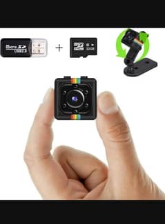 Mini Clear Vision Camera with One 32GB SD Card and USB Reader