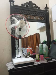 showcase wardrobe and dressing table