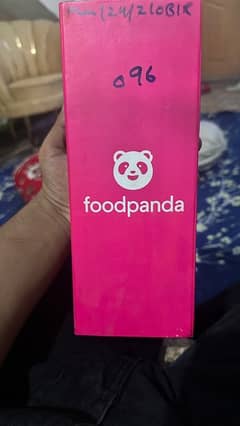 foodpanda device tablet with all acceries