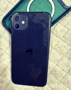 I phone 11 with BOX Black Colour