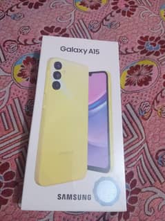 Samsung Galaxy A15 pin box pack