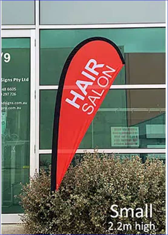 Advertising with Custom Feather Flag , teardrop & rectangular flag 6