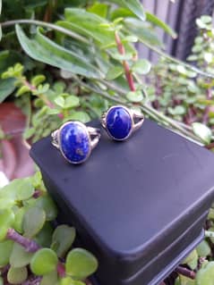 real Gemstone silver ring handmade design