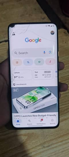 One plus 7t pro MacLeren gamming phone all ok glass break only