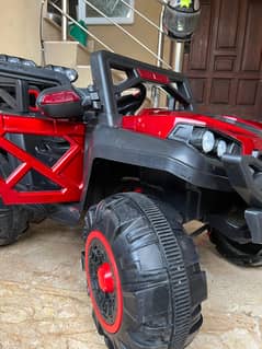 red jeep
