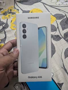 Samsung A16 8/256 10 Months warranty with Samsung Original Charger