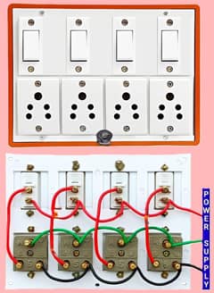 All electric wiring and Soler system multan