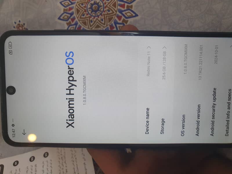 redmi note 11 complete box lcd changed 3