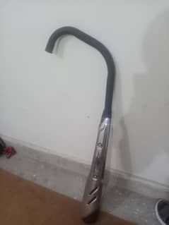 Honda cg125 2025 model original silencer black color