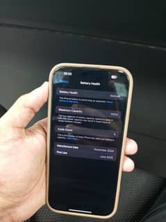 iphone 16 pro max 256 gb non pta bh 100% with box & cable 6 cycle