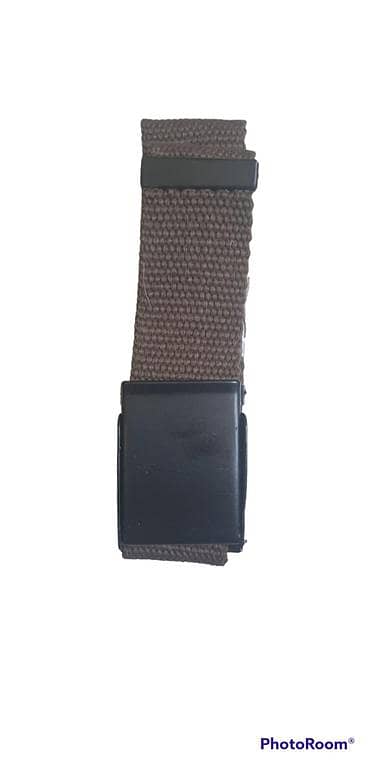 HashBack D Buckle Canvas Waist Belt for Men and Boys - Casual Webbing Style