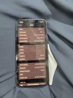 12 pro max 256gb PTA approved