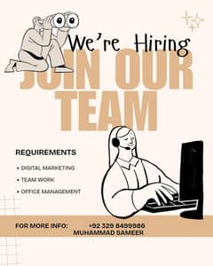 Urgently staff required for Online marketing and Product saling