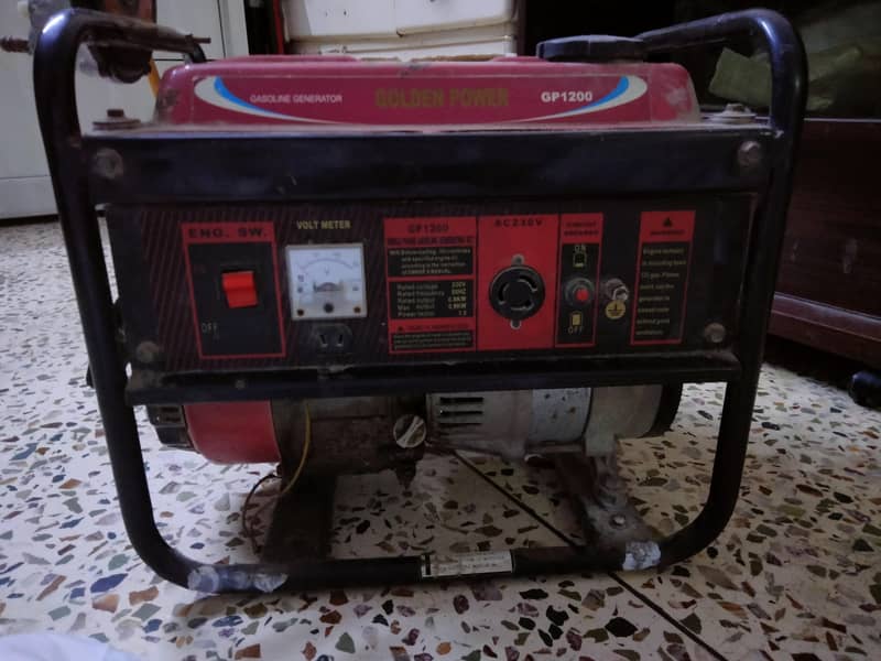 1 kva generator for sale. avr installed. gaskit also installed 7