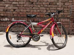 Six gears Bicycle