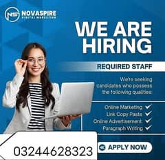 Assignment Job | Part Time Full Time Job | Job for male and female