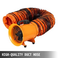 Exhaust Fan & Flexible Ducting Pipe