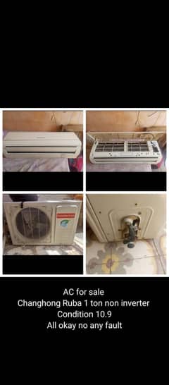 changhong Ruba 1 ton non inverter