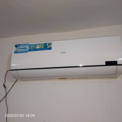 Haier split ac 1.5 tan no inverter Whatsapp number 03214219550