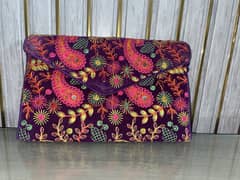 Purple handbag for ladies high quality