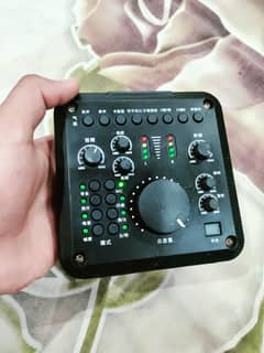 Bluetooth sound mixer mic and sounds and audio equalizer