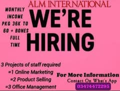 online jobs available mala and female