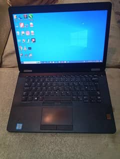 Dell Laptop Core i7 6th generation  8gb ram 256gb SSD fingerprint face