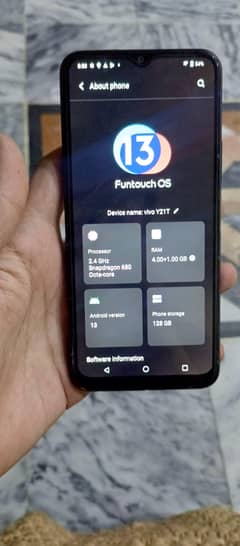 Vivo Y21T 4+1//128 Gb