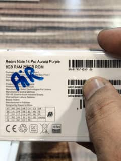REDMI NOTE 14 PRO 8+8/256