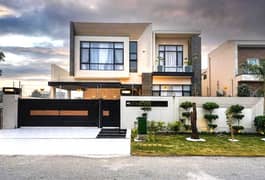 Full Furnished One Kanal Brand New Bungalow 10KV Solar Install For Rent DHA Phase 8 Lahore.