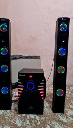 1 woofer 2 Speakers
