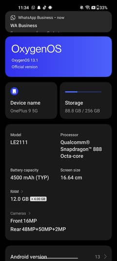 one plus 9 5g no open no rapeair no any fault