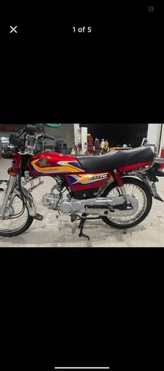 HONDA CD 70 Applide for 2025 model only 2500 Km runing 03001122732