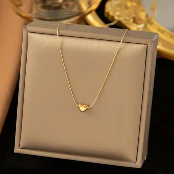 Sterling Silver Minimalist Heart Necklace - Simple Pendant Jewelry for Women | Perfect for Any Occasion