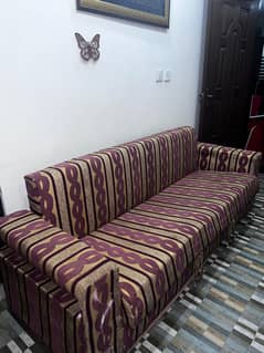 Wooden Sofa Comebed – Good Condition