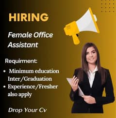 female assistant required
