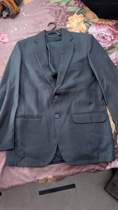 grey colour pent coat