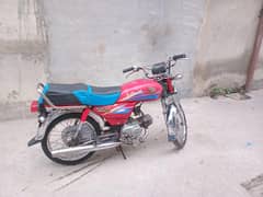 Honda CD 70 2004 model total genuine