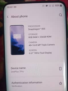 one plus 7 pro 8/256
