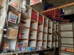 shelves, racks and panaflex
