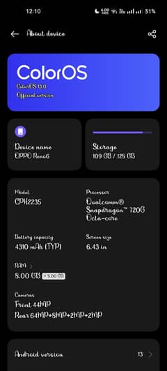 oppo Reno 6