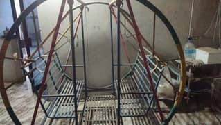 iron jhula 6 seater