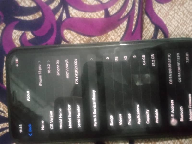 iphone XR convert 13pro GB64 what Sapp numbers or call 03299086211 8